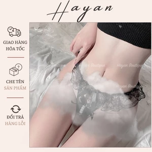 HT016 Quần lót ren xuyên thấu lọt khe gợi cảm, quần lót nữ sexy mềm mại HT016