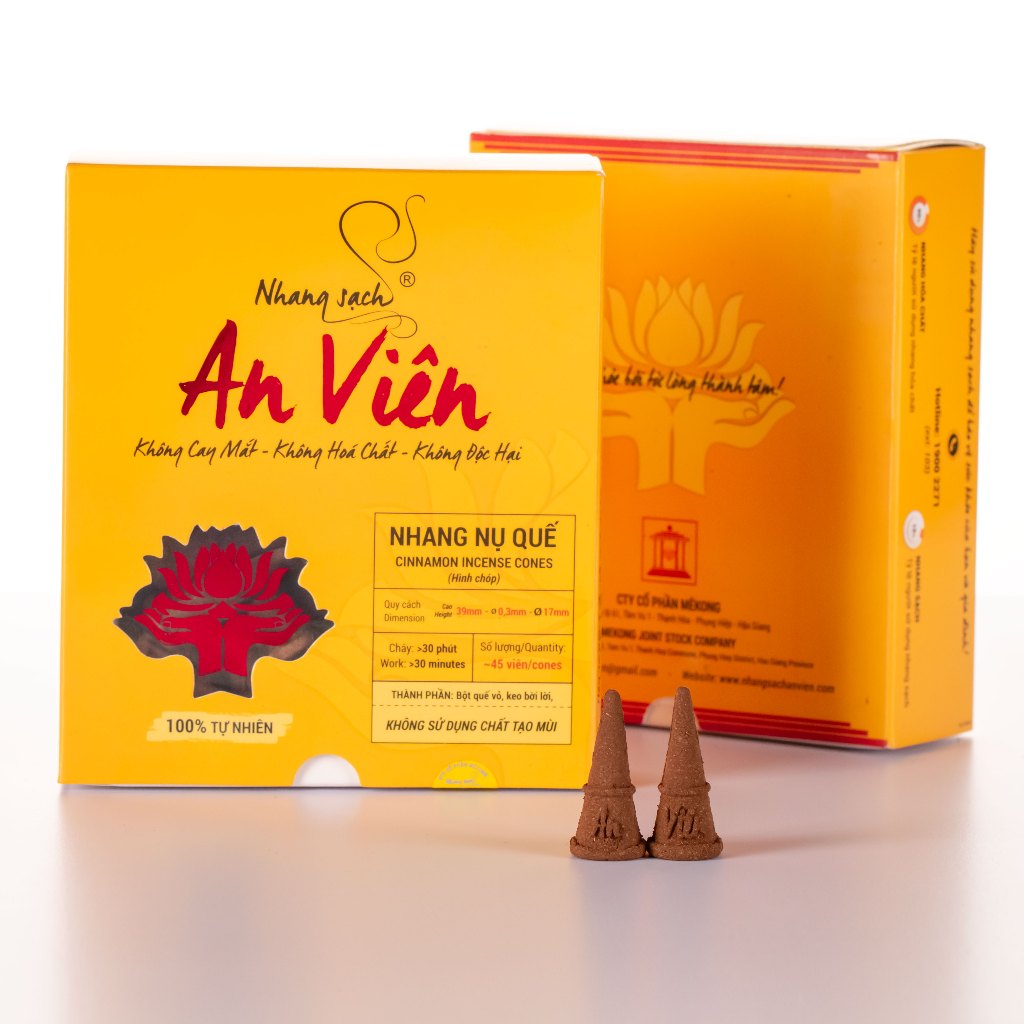 Nhang quế nụ An Viên (45 nụ)