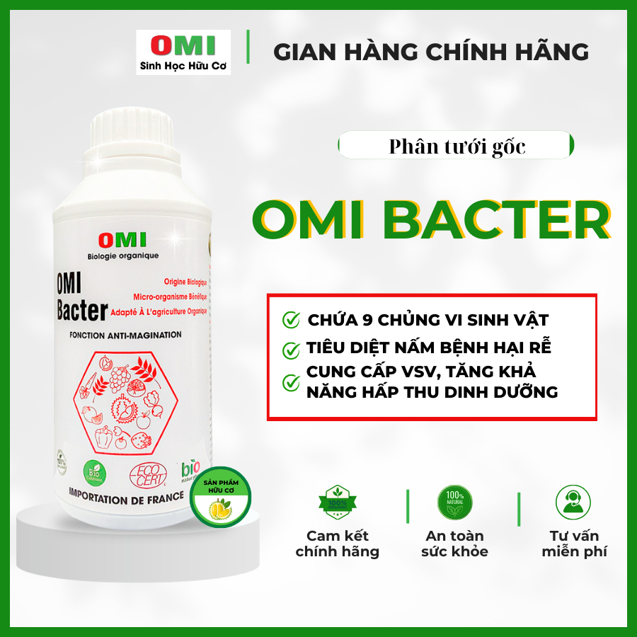 OMI BACTER - Nấm đối kháng bảo vệ cây trồng | Shopee Việt Nam