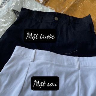 Chân váy bigszie chất kaki dáng chữ A dày dặn có quần bảo hộ lưng cao sành điệu lên chuẩn form tôn dáng CV11