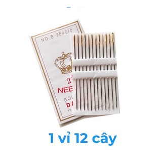 Kim khâu, kim may len cao cấp của Nhật - Vỉ 12 cây