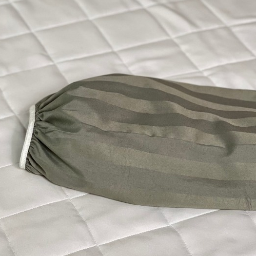Ảnh Ga giường cotton kẻ sọc 3f LIDACO không kèm vỏ gối chuyên dùng khách sạn, homestay 2