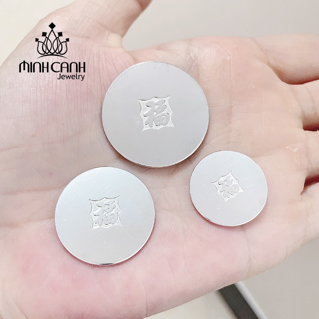 Ảnh Đồng Xu Bạc Đánh Gió, Đánh Cảm, Cạo Gió Bằng Bạc Nguyên Chất Thương Hiệu Minh Canh Jewelry 3