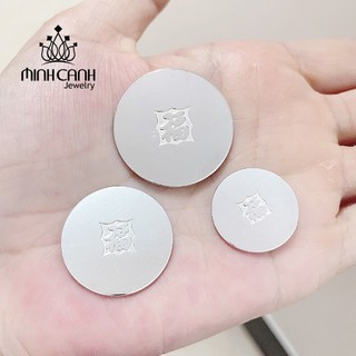Đồng Xu Bạc Đánh Gió, Đánh Cảm, Cạo Gió Bằng Bạc Nguyên Chất Thương Hiệu Minh Canh Jewelry