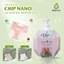 Nước giặt đồ lót cao cấp 500ml, CHIP NANO hoạt chất nano bạc, loại mùi hôii, sạch khuẩnn ( màu ngẫu nhiên)