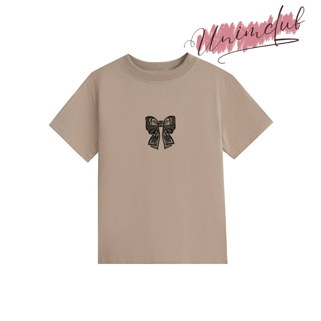 [Vải Cotton 250Gsm] Áo Baby Tee Nơ UNIM CLUB Cute Hottrend Y2K Nhiều Màu Vải Cotton Cao Cấp Mềm Mịn Thoáng Mát - BT8