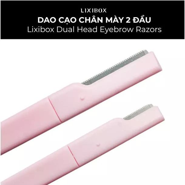 Ảnh Dao Cạo Chân Mày 2 Đầu Lixibox Dual Head Eyebrow Razors 1