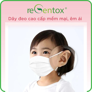 Khẩu Trang Trẻ Em REGENTOX Khẩu Trang Cho Bé 0-6 Tuổi Chuẩn Nhật Cao Cấp GoodValue 30 Cái/Hộp, Lọc Bụi Mịn, Kháng Khuẩn