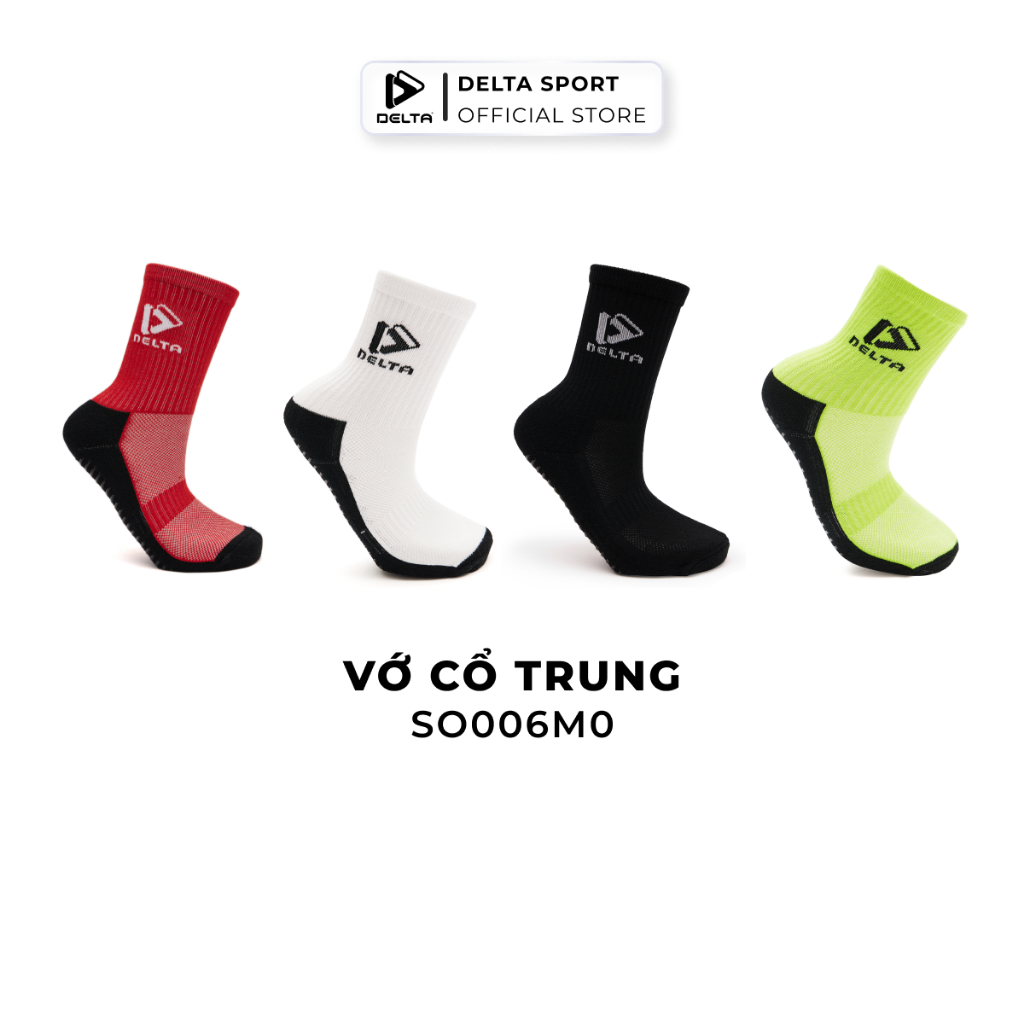 Ảnh DELTA Vớ Tất Đá Bóng Chuyên Dụng Chống Trơn Trượt Chất Dày Thoáng Khí Và Thấm Hút Mồ Hôi Tốt SO006M0 2