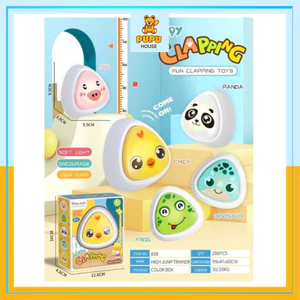 Bộ Chuông Chạm Nhảy Tăng Chiều Cao Bộ Đồ Chơi Máy Chuông Bấm Đập Nhảy Có Giọng Nói Đồ Chơi Thử Thách Cho Bé -PUPU HOUSE