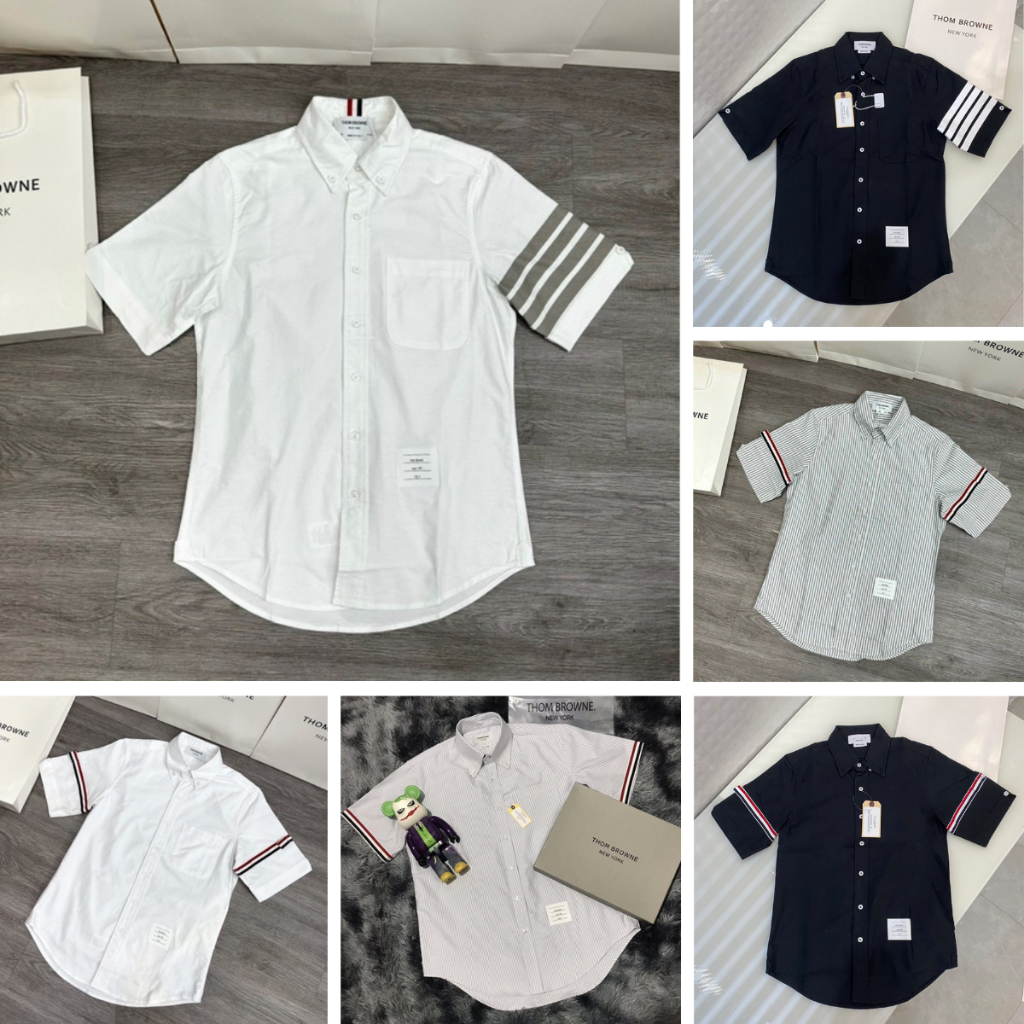 Áo Thom khoác sọc tay hai bên Màu Xám 7057 main image 0