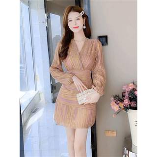 Váy dáng A KYE vải ren dập li co giãn Vanna dress