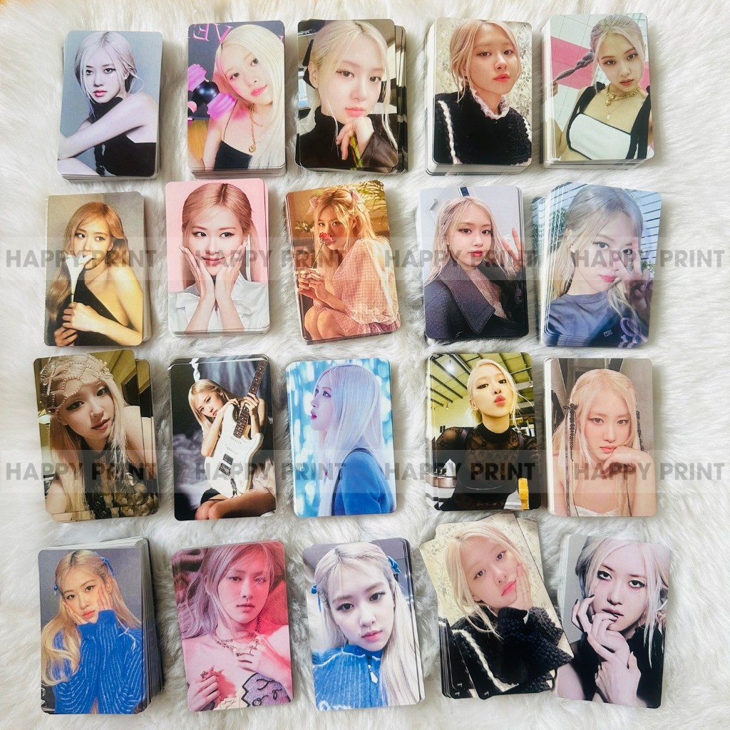 [CARD LOMO  MUA 3 TẶNG 1] R bông, R xoài, R đàn, Rosé ôm má, R cận, R nằm; R hank R nắng, R deco, R lệ, R bloom