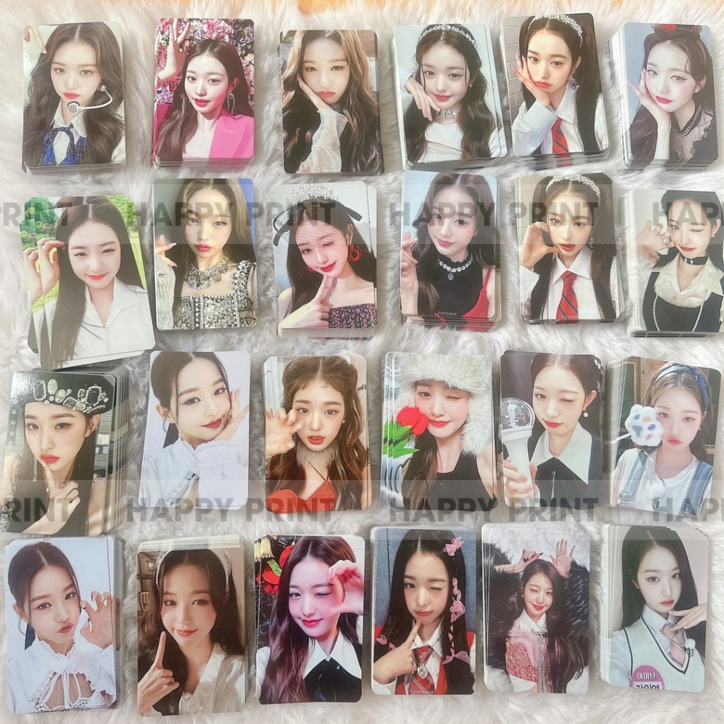 [CARD LOMO MUA 3 TẶNG 1] WONYOUNG - WY tulip, pob, tiểu thư, vương miệng, card lomo unoff wonyoung, wony, wy