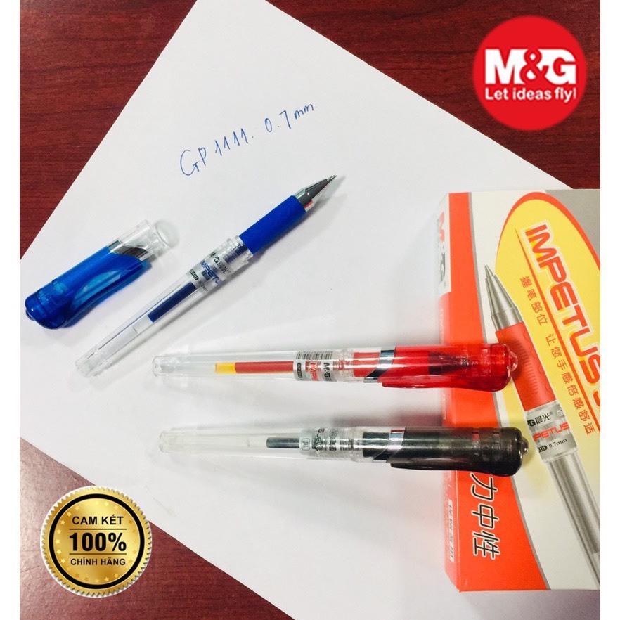 Ảnh Bút gel M&G ngòi 0,7mm luyện viết chữ Trung,Nhật,Hàn 4