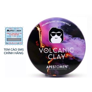 Sáp Vuốt Tóc Nam APESTOMEN Volcanic Clay 80g