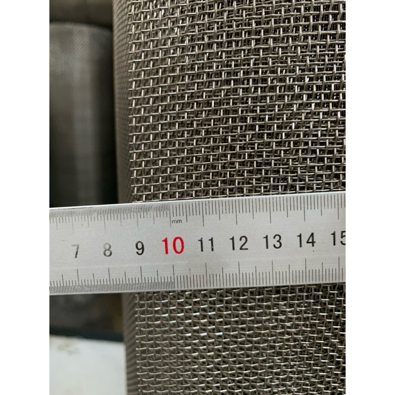 Lưới đan inox 304 lỗ 2mm(10mesh) dày 0.6mm khổ 1m -Lưới chống côn trùng ...