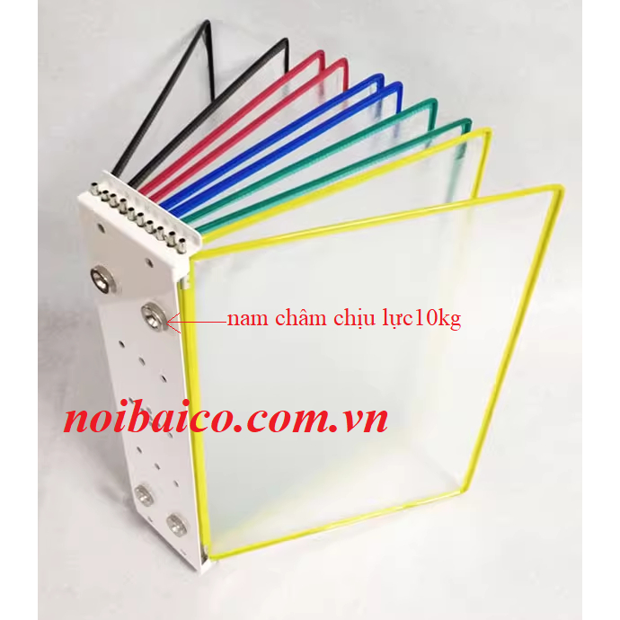 Kẹp File A4 tài liệu nhiều tờ gọng thép có nam châm từ tính. File A4 10 ...