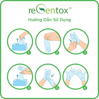 [KHÔNG BỘT] Găng Tay Cao Su Đa Năng REGENTOX5 Đôi/Túi Cao Su Tự Nhiên Dày Dặn Bền Dai Chống Trơn Trượt Ôm Tay