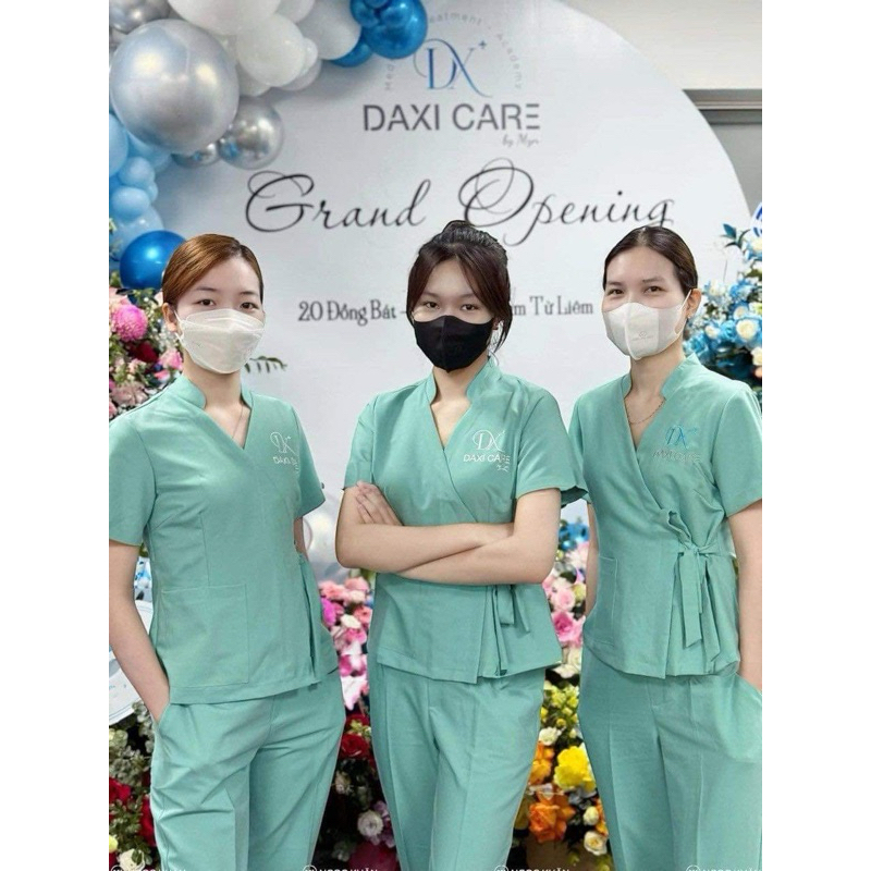ĐỒNG PHỤC SPA CHẤT COTTON LẠNH | Shopee Việt Nam