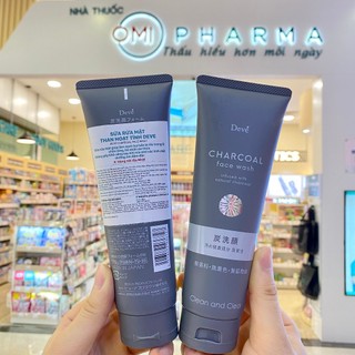 Sữa Rửa Mặt Than Hoạt Tính Deve Sumi Face Wash (170g)