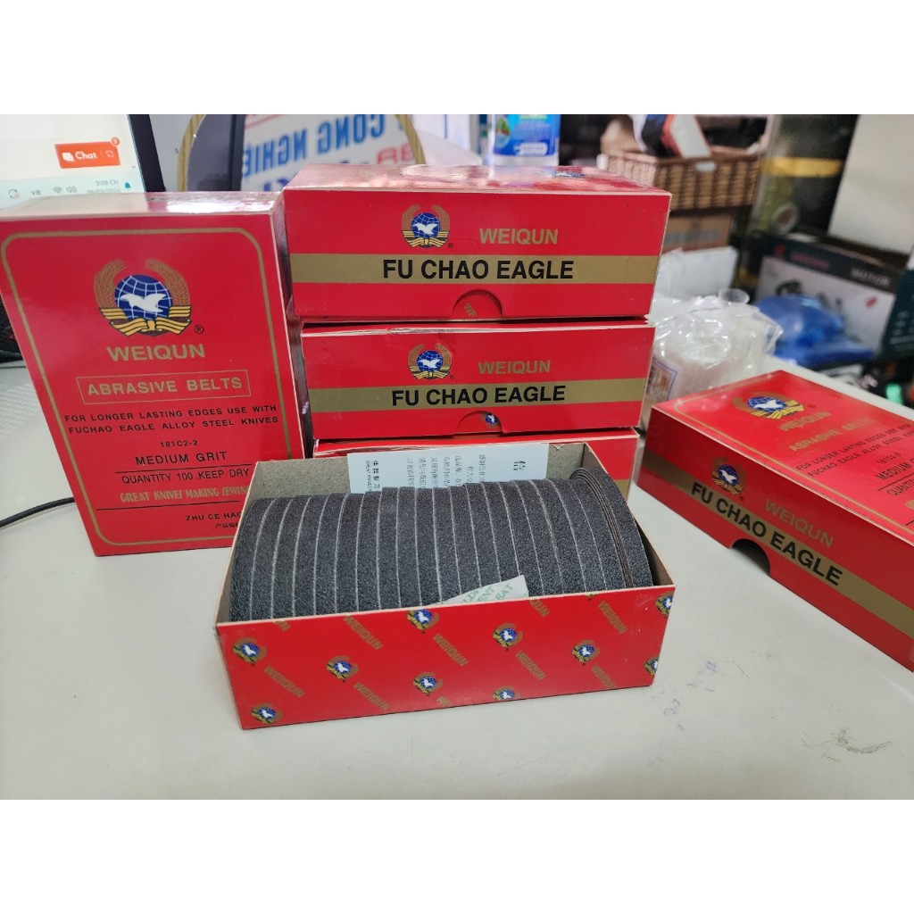 Dây Mài, Dây Nhám Máy Cắt Vải Đứng Fu Chao Eagle - Phụ Kiện Ngành May
