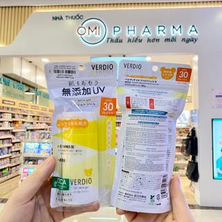 Gel Chống Nắng Dịu Nhẹ Cho Da Nhạy Cảm Và Cho Trẻ Em Omi Verdio SPF30 PA+++ (80g/tuýp)