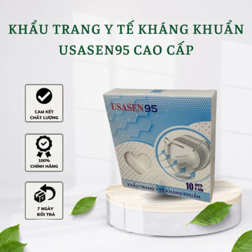 Khẩu trang y tế người lớn N95, hàng 4 lớp Dùng trong môi trường công nghiệp , bụi bẩn,... Sợi vải mềm không đau tai