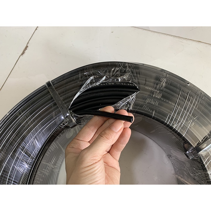 10m [10m] Ống tưới cây LDPE 5x7mm ( đơn giá 1 mét) - tên thường gọi ống 6mm nhựa nguyên sinh 100% loại tốt (ống cứng dẻo