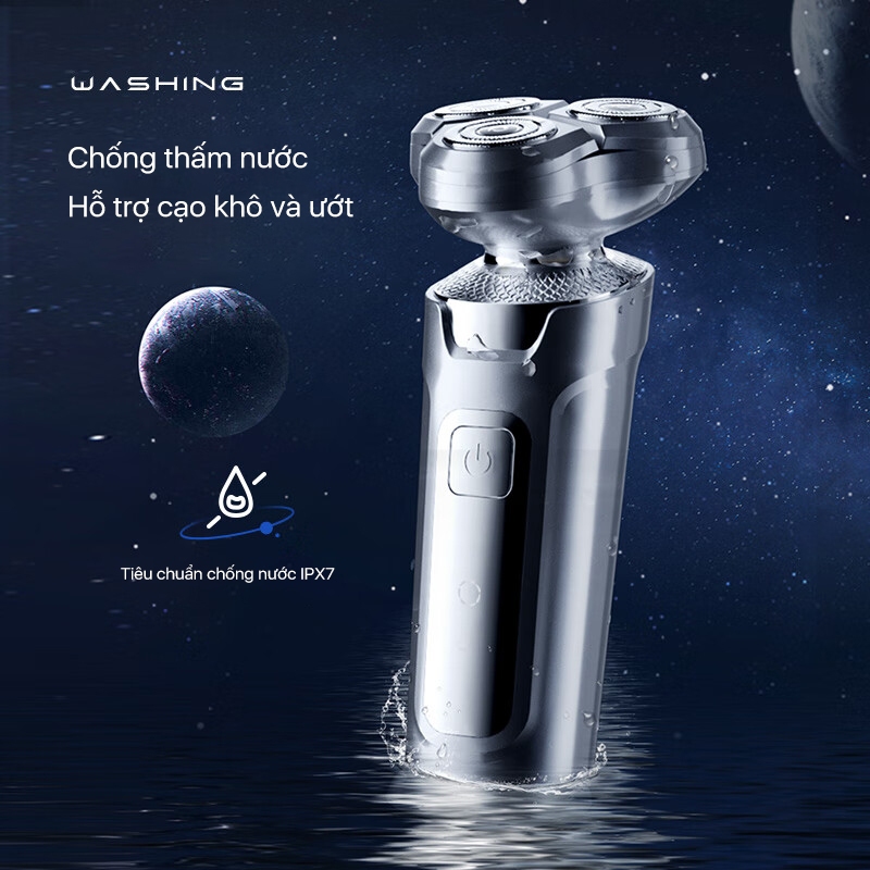 Ảnh Máy cạo râu Enchen X2 chống nước IPX7, đầu dao 3D lưỡi dao tự mài, pin dùng đến 60 ngày - BH 6 tháng 3
