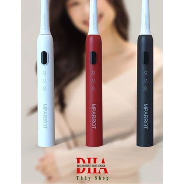 Bàn chải điện tự động MPARROT X100, Bàn chải đánh răng điện chống nước IPX7 tặng kèm đầu bàn chải điện DHA