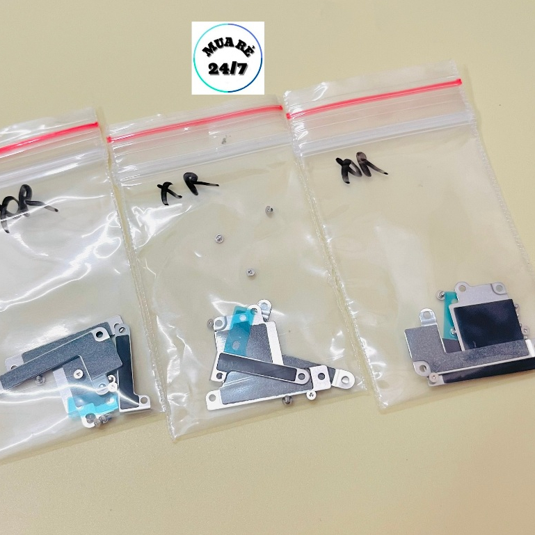Bộ nẹp màn hình và nẹp pin (kèm ốc nẹp) gắn trong dành cho máy XR