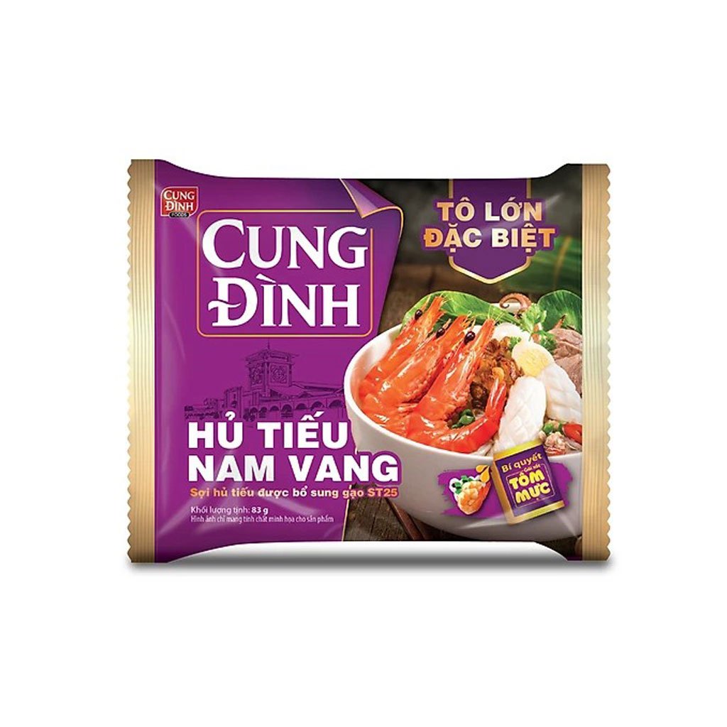 Thùng 30 gói hủ tiếu nam vang Cung Đình 83g | Shopee Việt Nam