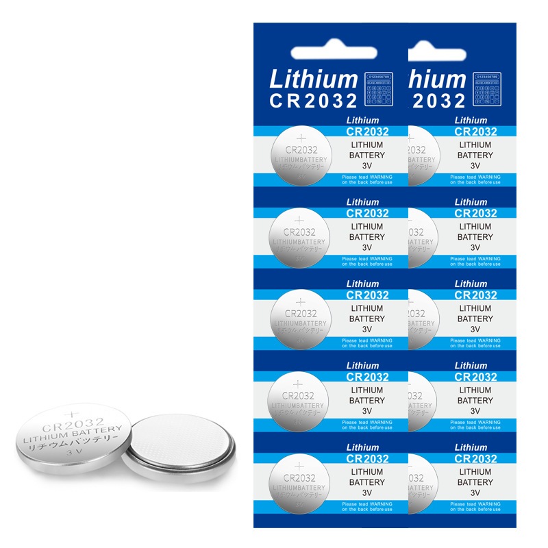 Pin Cúc Áo CR2032  3V (Vỉ 5 Viên) Dùng Cho CMOS Máy Tính, Remote Smartkey Xe Máy