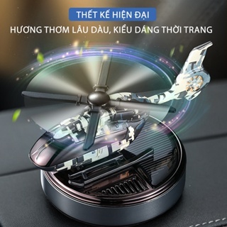 Nước Hoa Ô Tô AIRBUS VAROMAS Trực Tăng Tự Động Quay Và Toả Hương Bằng Năng Lượng Mặt Trời Tặng 1 Chai Tinh Dầu KT83 KT86