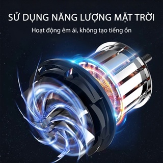 Nước Hoa Ô Tô AIRBUS VAROMAS Trực Tăng Tự Động Quay Và Toả Hương Bằng Năng Lượng Mặt Trời Tặng 1 Chai Tinh Dầu KT83 KT86