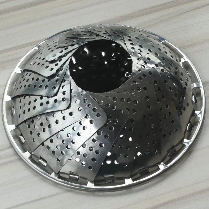 Vỉ Hấp Xếp, Bông Hấp Inox Xếp Gọn, Bông Hấp Đa Năng