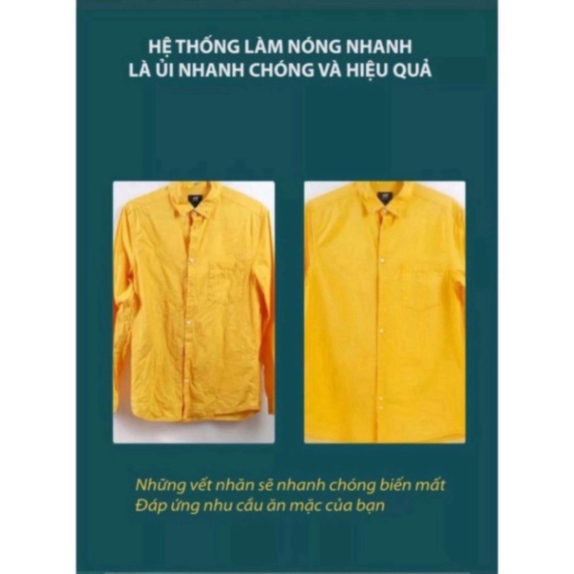 Bàn ủi hơi nước du lịch, bàn là hơi nước cầm tay mini công suất 33w dung tích bình nước 60ml nhỏ gọn, bảo hành 12 tháng