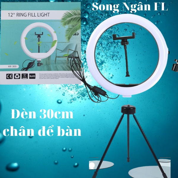 Đèn Livestream Để Bàn 26cm 30cm 33cm Đèn Makeup Trang Điểm Đèn Chụp Ảnh Sản Phẩm Đèn Bán Hàng