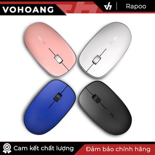 Chuột không dây Rapoo M200 Silent 2 chế độ kết nối dành cho PC / Laptop chính hãng bảo hành 24 tháng