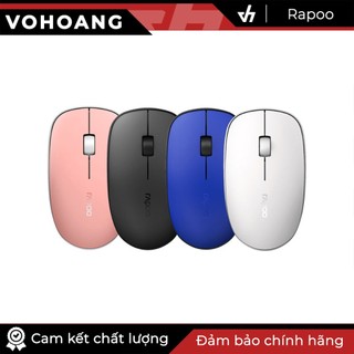 Chuột không dây Rapoo M200 Silent 2 chế độ kết nối dành cho PC / Laptop chính hãng bảo hành 24 tháng