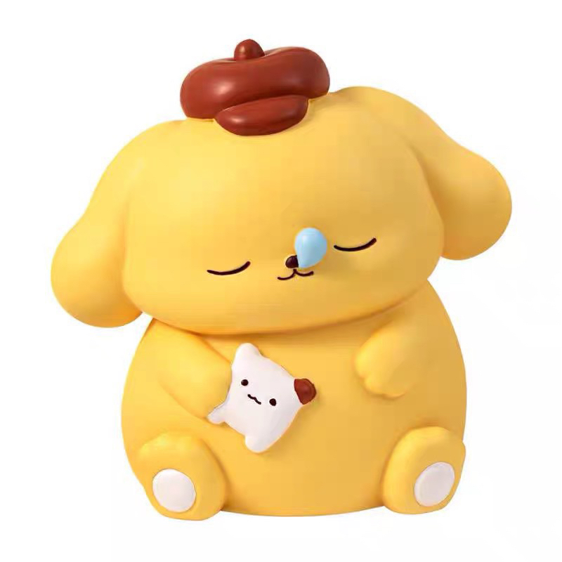 (Mua 5 Tặng 1) [ Tặng Thêm Tượng Mini] Tượng Tô Màu Chú Chó Pudding ...