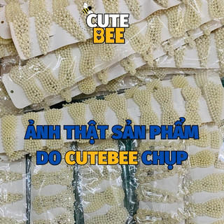 Vỉ 10 chiếc kẹp đính hạt ngọc phong cách Hàn Quốc nhiều mẫu không trùng cho mẹ và bé - Đồ chơi CUTE BEE