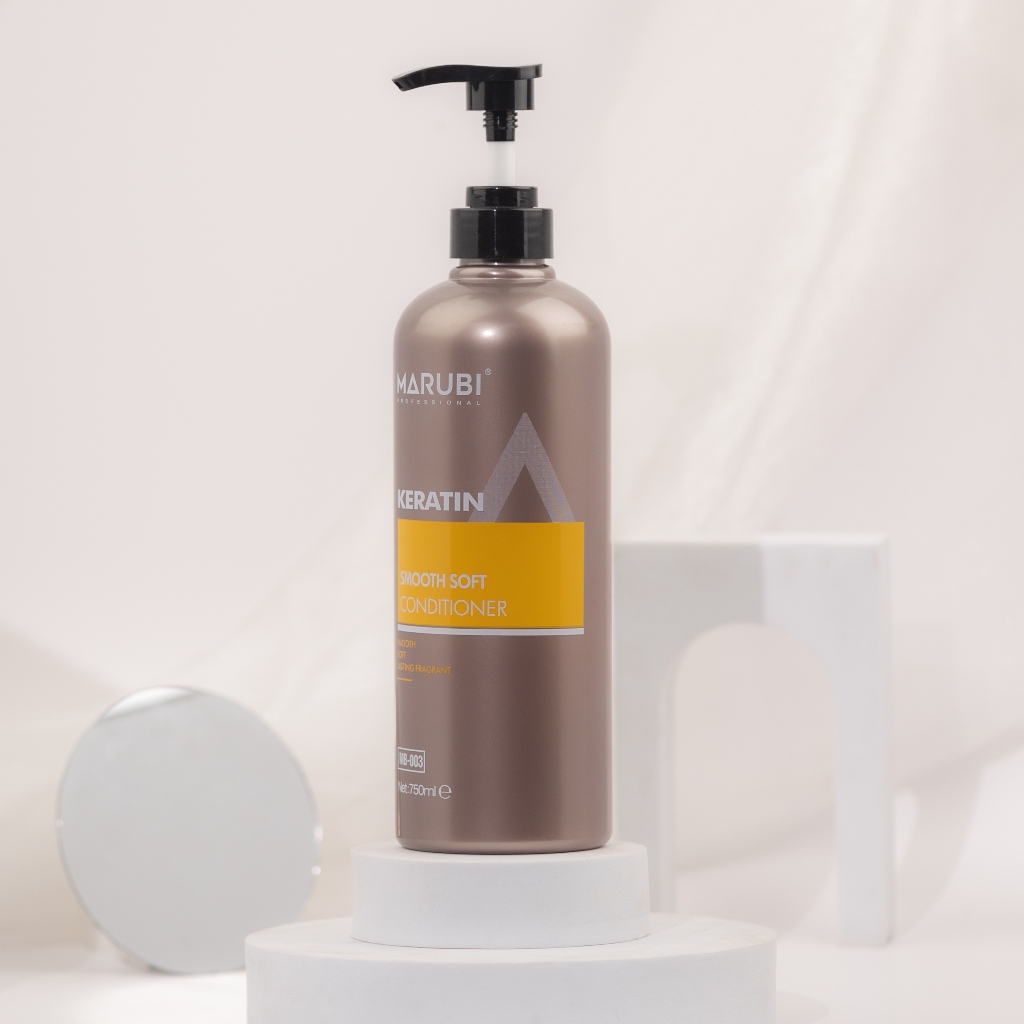 Marubi keratin Dầu xả 750ml siêu mềm mượt thơm nước hoa