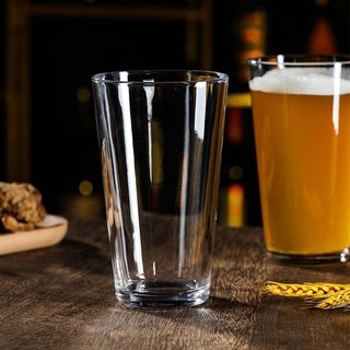 Bộ 6 Ly thủy tinh highball trụ trơn 470ml, Cốc thủy tinh chịu nhiệt dùng để uống trà, soda, cà phê