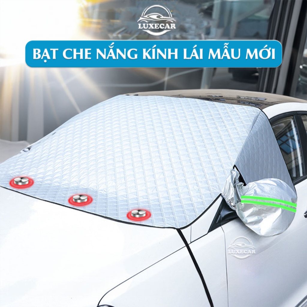 Tấm bạt che nắng kính lái ô tô 4 lớp ,cách nhiệt siêu tốt chống nắng ...