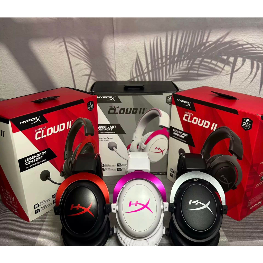 Tai nghe Gaming Hyperx Cloud 2 (cloud II)  kèm soundcard chuyên Gaming FPS | BigBuy360 - bigbuy360.vn