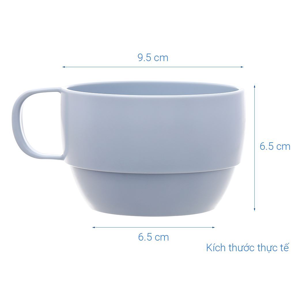 Cốc nước, ly nước nhựa cao cấp kiểu thấp, kiểu cao Amori 350ml - CHÍNH HÃNG INOCHI