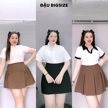 Tổng hợp các mẫu chân váy bigsize nữ dáng chữ A phong cách trẻ trung, năng động - CÁC MẪU CHÂN VÁY BIGSIZE