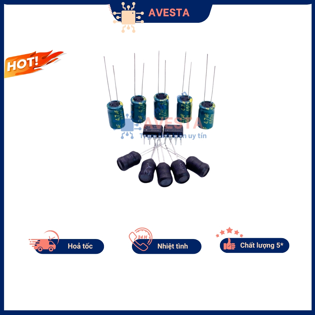 Bộ linh kiện sửa chữa nguồn mạch quạt Mitsubishi LV16 chất lượng cao ...